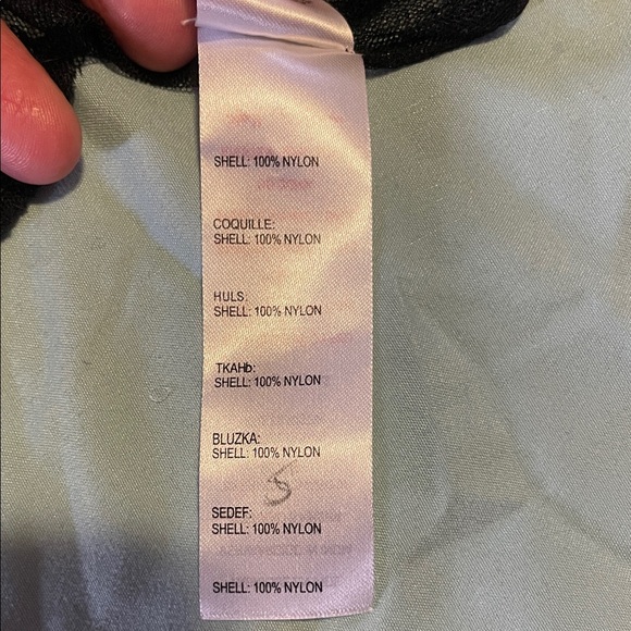 Floyd by smith Black Sheer Top with Sequin Details. New with tags. - Picture 6 of 7